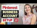 📌 How to Create Pinterest Business Account | Sign Up Tutorial for Beginners (2022)