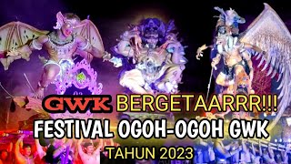 GWK BERGETAARR!! Ribuan Penonton Terpukau Melihat Pertunjukan Festifal Ogoh-ogoh Terbaik Badung 2023