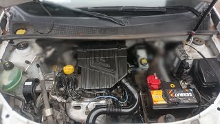 Oil and filter change for Renault Logan K7M engine. How much does it cost? #renault #service #oil