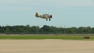 Veterans take flight in vintage war planes in Zionsville