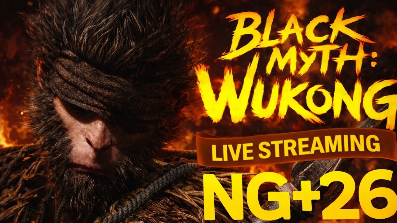 🔴 Black Myth Wukong| NG+26 | Part 1 | Ebongold Starter Spear Build | Full Game Walkthrough |