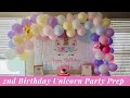 Unicorn Birthday Party Prep!
