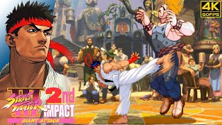 Street Fighter III: 2nd Impact - Ryu (Arcade / 1997) 4K 60FPS