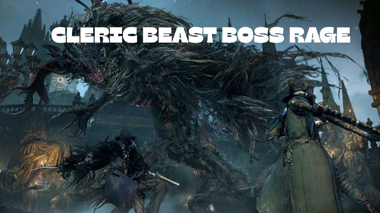 LIVE 🔴 FIRST TIME PLAYING BLOODBORNE| CLERIC BEAST BOSS FIGHT - YouTube