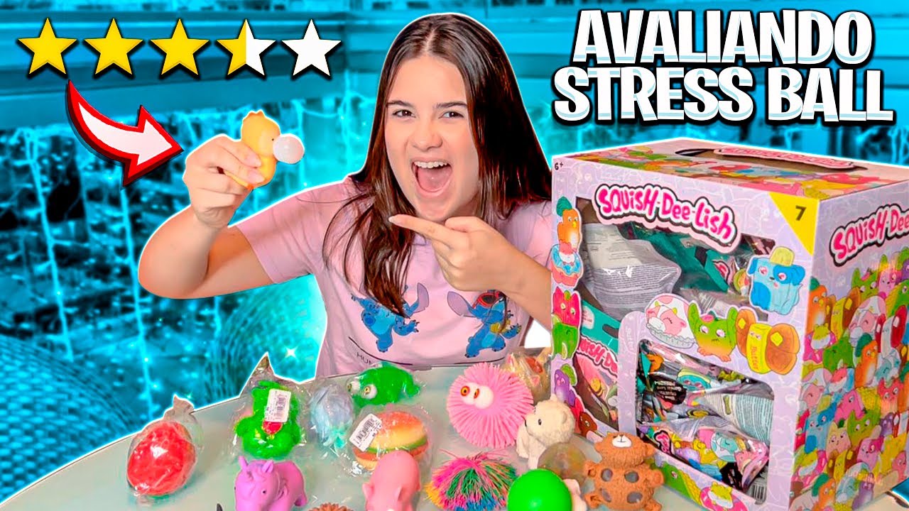 ABRINDO,TESTANDO e AVALIANDO STRESS BALL