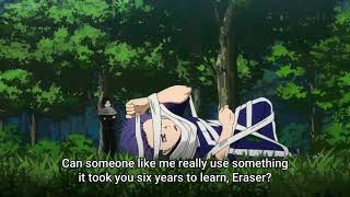 Eraserhead/Aizawa teaching Shinso|Eraserhead and Shinso Moments My Hero Academia Season 5 Episode 11