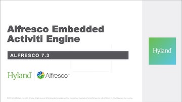 Alfresco Activiti Embedded Engine for Alfresco 7.3