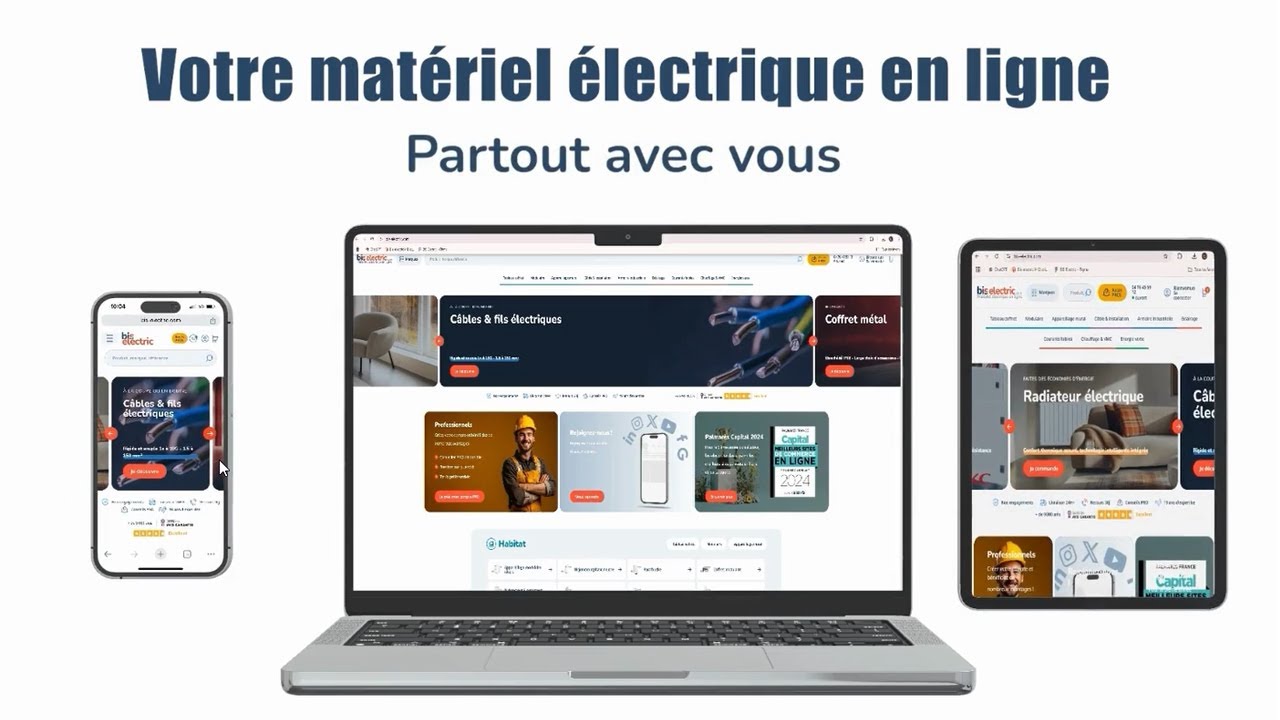 Le nouveau site Bis Electric 🤩