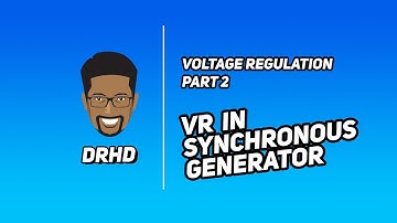 Voltage regulation Part 2: VR in synchronous generator