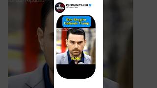 Ben Shapiro DEFENDS Trump in a heated debate 😳