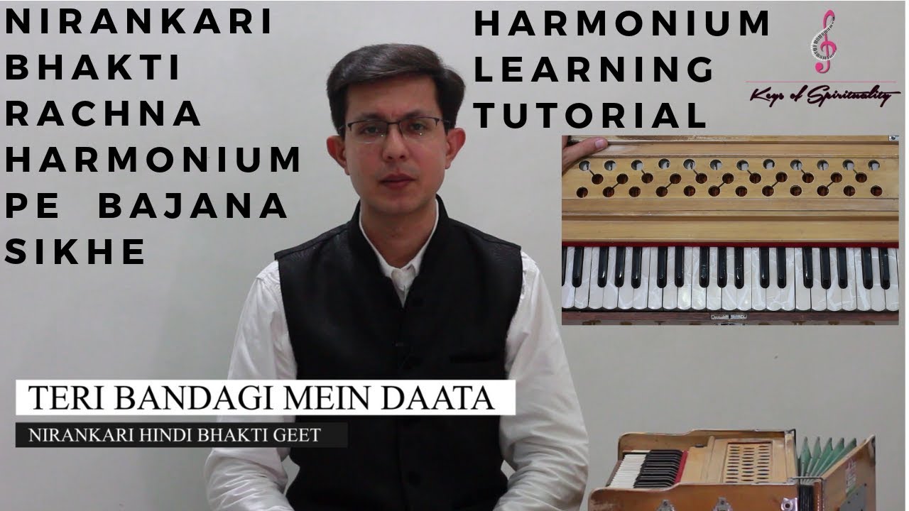 Teri Bandagi Mein Data (Nirankari Hindi Bhakti Geet) Harmonium Tutorial YouTube