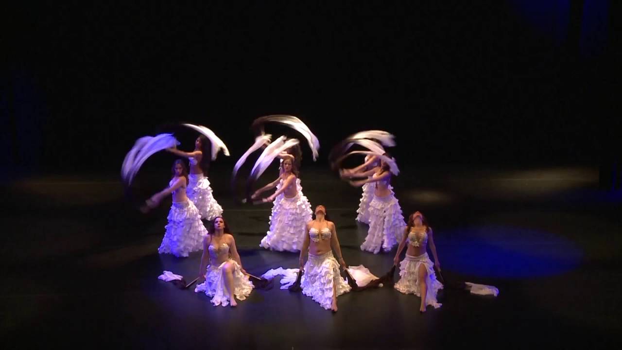 FANVEILS in the cloud  Feriel Rodriguez & cie JAWHARA création 2015 chorégraphie bellydance