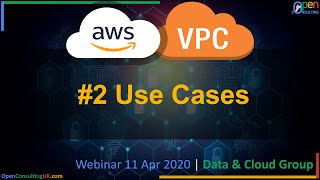 Amazon Virtual Private Cloud (VPC) | #2 Use Cases | Webinar | Open Consulting™ on 11 Apr 2020