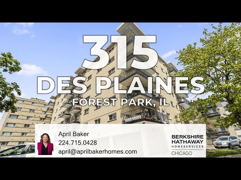 315 Des Plaines Avenue 602, Forest Park, IL home video tour