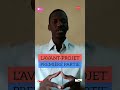 L'AVANT-PROJET