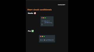 Use JavaScript Like a pro 😍