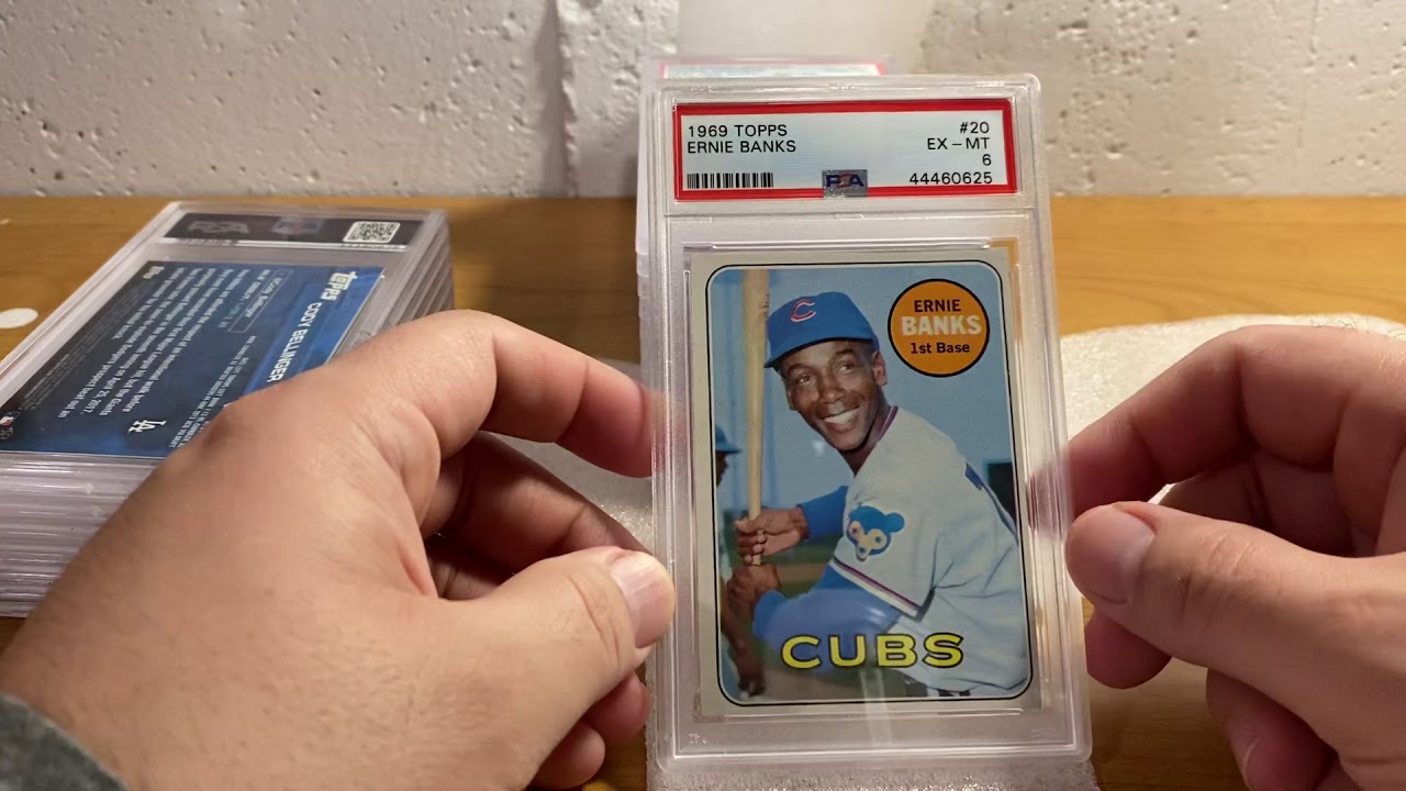 ASMR whisper and gum chewing: 104 card PSA submission!