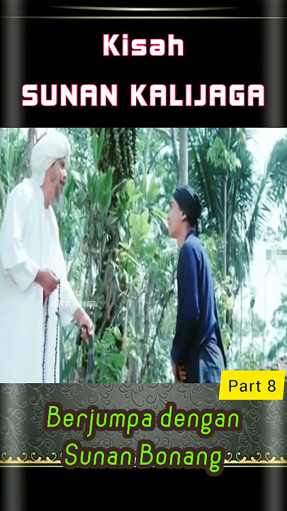 Raden Sahid berjumpa  Sunan Bonang