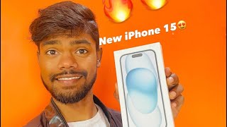 Finally new iPhone 15 le liye||📱