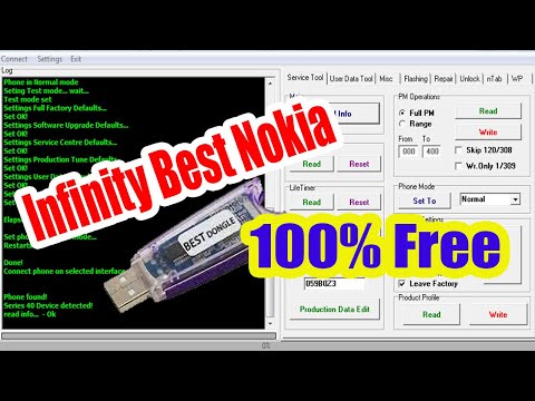 Nokia Infinity Best Tool V2.29 Use Without Box 100% Work Free | Infinity Nokia Best Tool Free Ufs