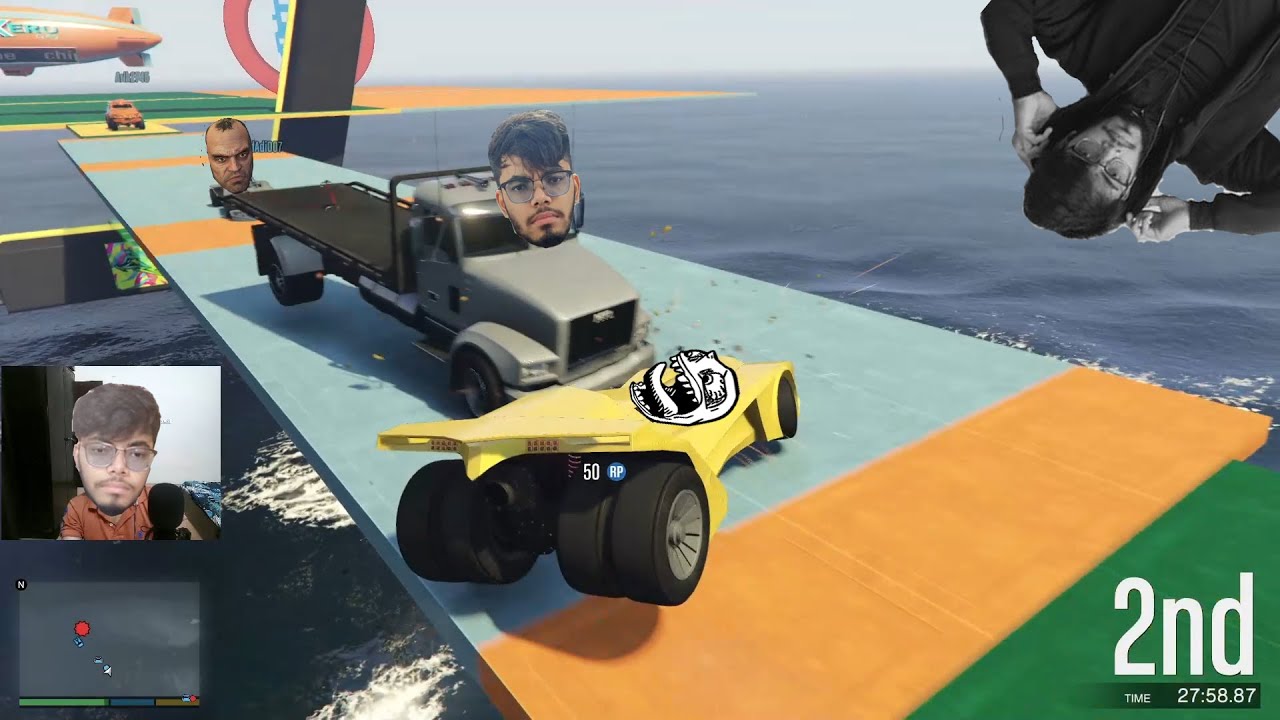 Car Vs Car Race Only🥵1.386%Can Complete These Hard Race with