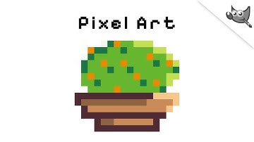 GIMP: How to create Pixel Art (Easy)
