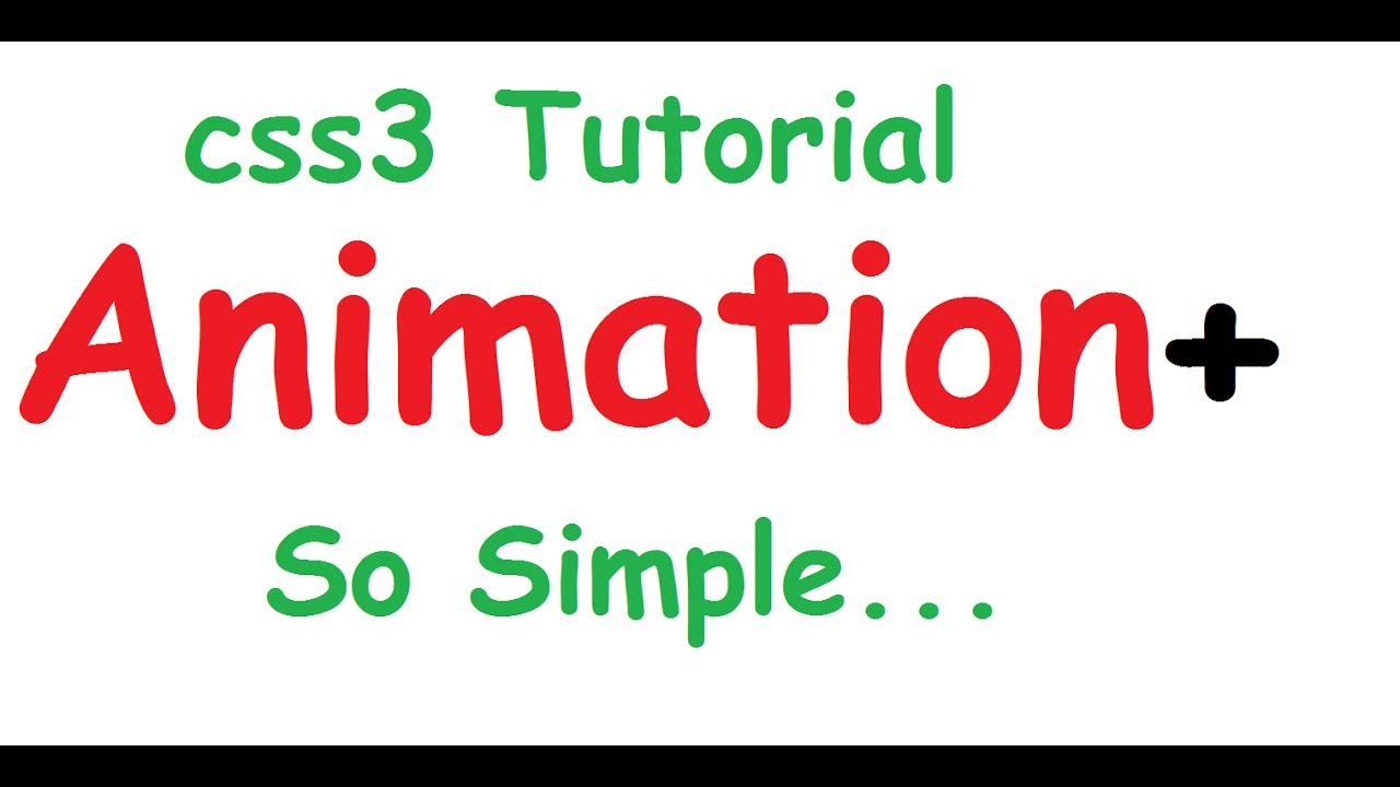 css animation ( animation using css ) - css3 tutorials - YouTube