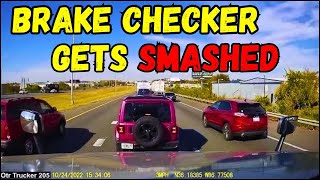 American Truck Drivers | Road Rage, Brake Check, Trucks, Car Crash, Instant Karma, Bad Drivers, USA.