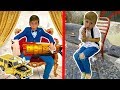 БОГАТЫЙ старший брат VS БЕДНЫЙ младший брат/ Детский СКЕТЧ