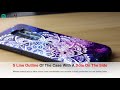 New Samsung Transparent Black Flower Phone Case for Galaxy S8 Galaxy S9
Galaxy S9 + Galaxy S10 TPU Phone Case