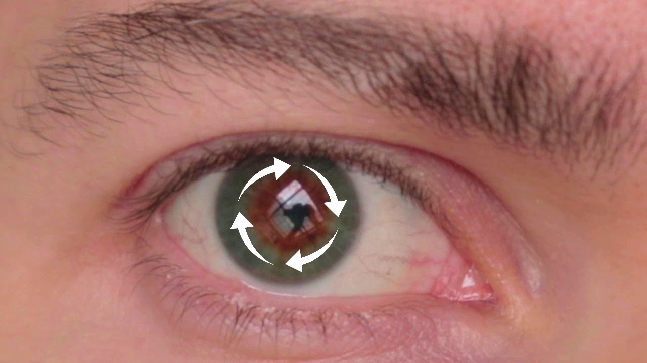 PUEDO GIRAR MI OJO DE UNA MANERA SORPRENDENTE