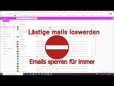 Unerwünschte E-Mails blockieren / stoppen