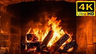 🔥 Fireplace 4K Uhd! Cozy Fireplace With Crackling Fire Sounds 🔥 Fireplace Burning For Home