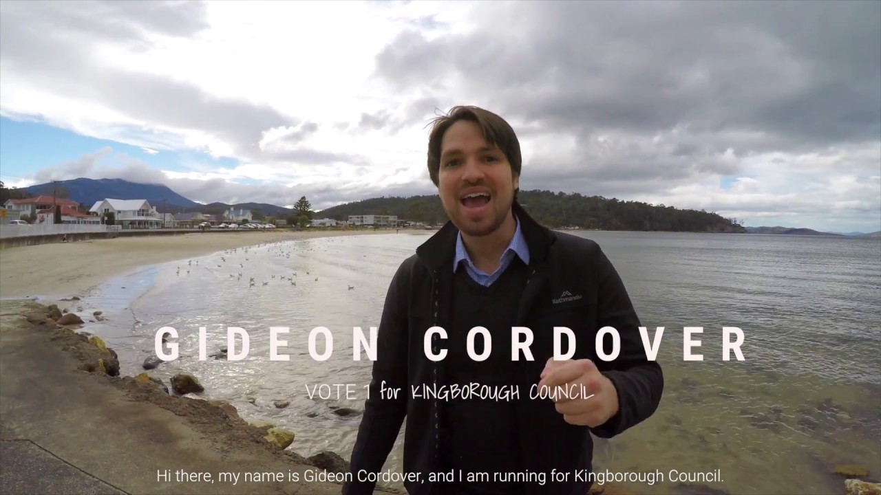 Gideon Cordover for Kingborough Council 2018