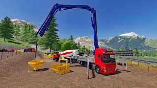 FS22 - Map Waldstetten 034 🇩🇪🚛🚧 - Forestry, Farming and Construction - 4K