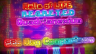 Black MIDI - Walls of LIFE, R.E.G.R.E.T.E.D, Quadrianexium | 225 WAY COMPARISON