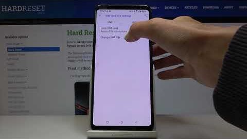 How to Change PIN Code to SIM Card in Asus ROG Phone 2 – SIM Card Password