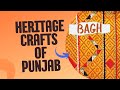 Bagh Phulkari (Traditional Embroidery of Punjab #punjab #punjabiculture