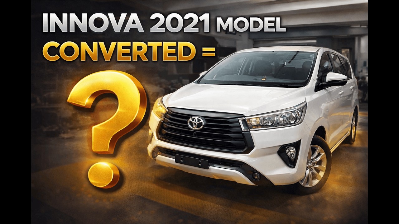 #innovacrysta  2021 MODEL CONVERTED INTO = ? | AUTO UNIQUE NOIDA