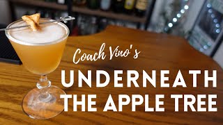 UNDERNEATH THE APPLE TREE ★ Apple Brandy & Spiced Rum Cocktail