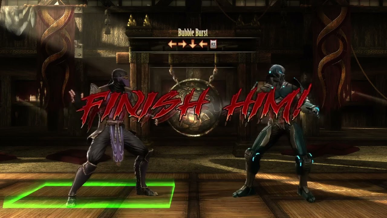 Mortal Kombat 9 Xbox Series X Rain fatalities