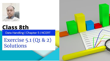 Exercise 5.1 (Q1 & 2) Data Handling Chapter 5 | Class 8 Maths | NCERT | CBSE | ICSE | YRS4learning