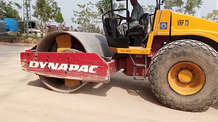 Dynapac Roller compacted Road |Machine Work