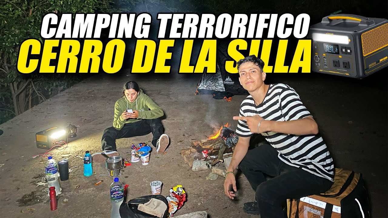 PASAMOS LA NOCHE EN LO MAS TENEBROSO DEL CERRO DE LA SILLA 😱 Vtoman