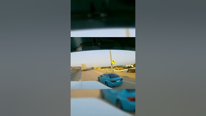 BMW Driver Gets Caught in Truck's Blind Spot – Crash Caught on Cam