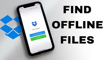 How To Find Offline Files On Dropbox App