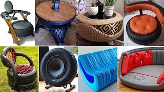 Recycled car tire furniture ideas screenshot 2