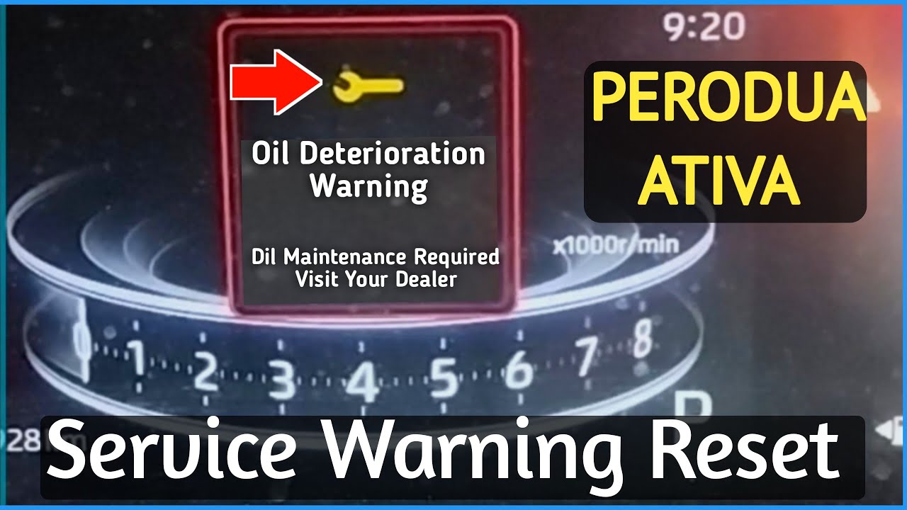 Сброс предупреждения о сервисном обслуживании! Как сбросить индикатор сервисного обслуживания мас...