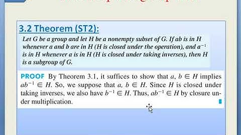 Sub Groups || MATH-211 || Lecture 7 || by Dr.Muhammad Abrar