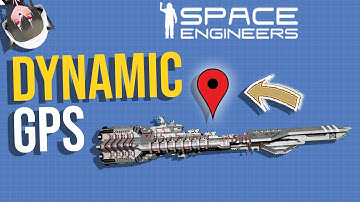 Make GPS Marker That Follows Your Ship - Space Engineers Survival Tutorial